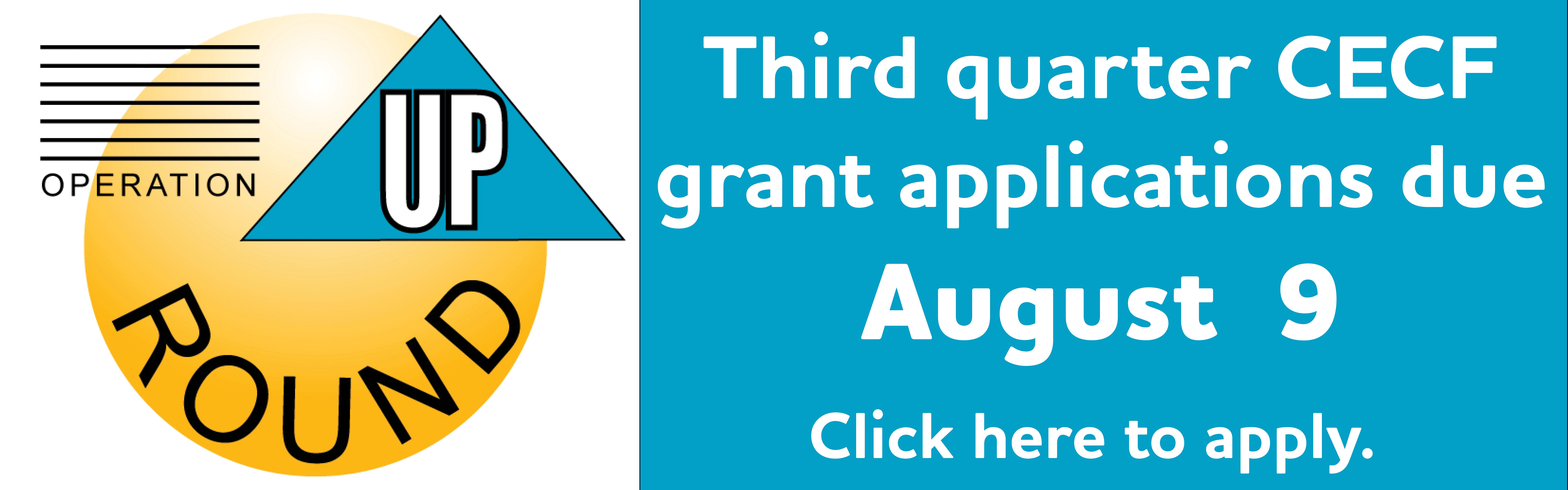 Third quarter grant deadline